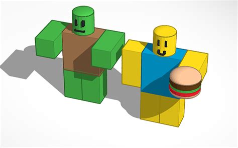 3d Design Roblox Characters Tinkercad