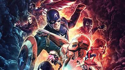 Captain America 4k Civil War Poster Wallpapers