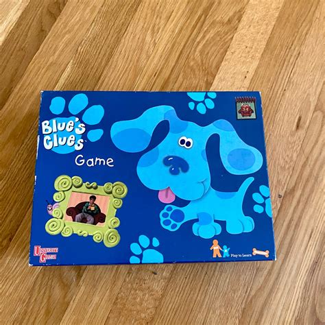 90s Vintage Blues Clues Board Game Etsy