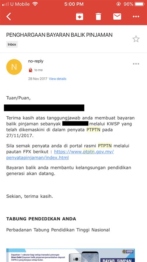 Check on your ptptn loan balance & deposit in sspn account via sms technology. MOshims: Borang Pengesahan Pendapatan 2019 Ptptn