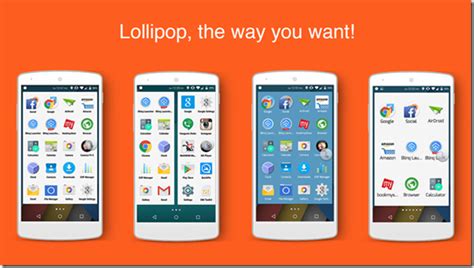 Top 5 Best Android Lollipop Launcher Apps