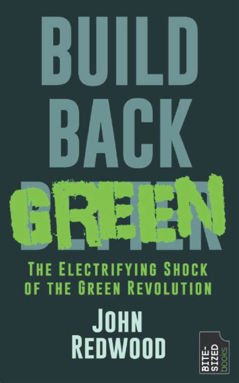 Buy Build Back Green The Electrifying Shock Of The Green Revolution