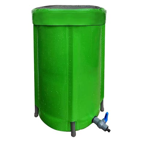 Buy 100 Gallon Collapsible Rain Barrel With Spigots Rainwater Storage