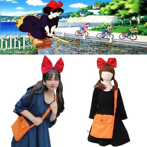 Anime Kikis Delivery Service Kiki Uniform Made Cosplay Costume Dress