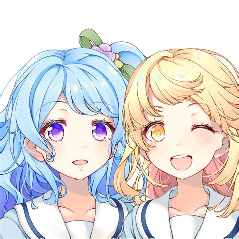 Tsurumaki Kokoro And Matsubara Kanon Bang Dream Drawn By Tsugaru Enoken Danbooru