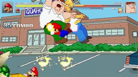 An Mugen Request 594 Super Mario 64 X2 Vs Peter And Homero Youtube