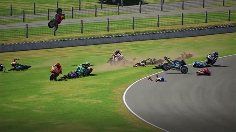 Motogp 21 Crash Youtube