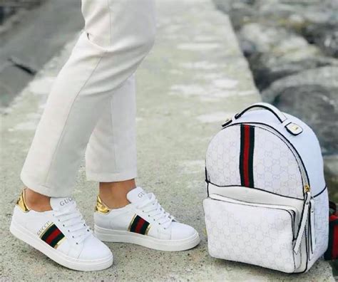 Gucci Shoes Back Pack Set 01 Evas Collections