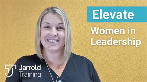 Elevate Women In Leadership Youtube