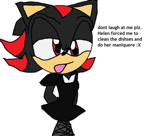 Shadow The Maid By Shadamy Crazy Lover On Deviantart