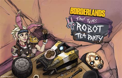 press release borderlands tiny tina s robot tea party xyz game labs