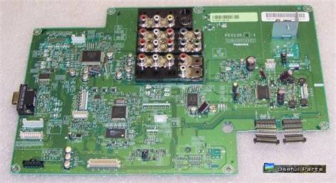 Input Board V28a00014001 From Toshiba 42hl196 Lcd Tv 000683