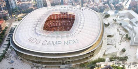 Nuevo Estadio De Barcelona Liga De España Futbolred
