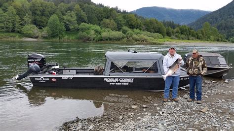 River Fishing Boats Fraser River Fishing Boats In March The
