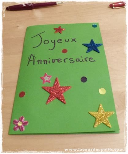 Carte Anniversaire Fait Maison