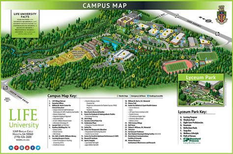 Campus Maps Life University A World Leader In Holistic Health And