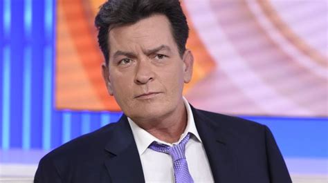 cops probe claims charlie sheen was caught on film lying about hiv to former lover world
