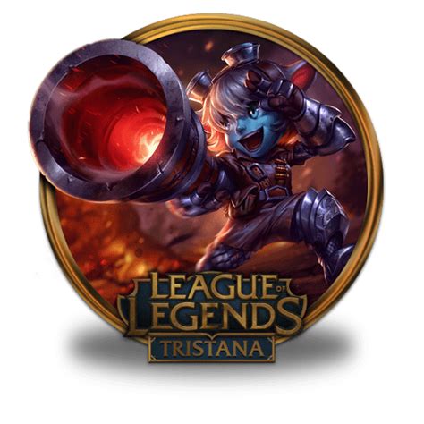 Tristana Icon League Of Legends Gold Border Iconset Fazie69