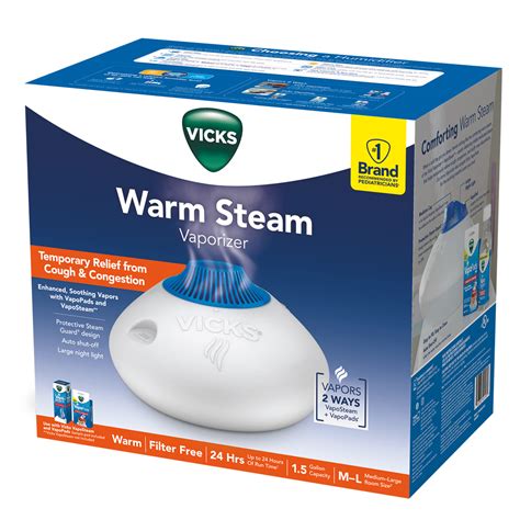Vicks Warm Steam Vaporizer 15g Aa Laquis Healthcare Solutions
