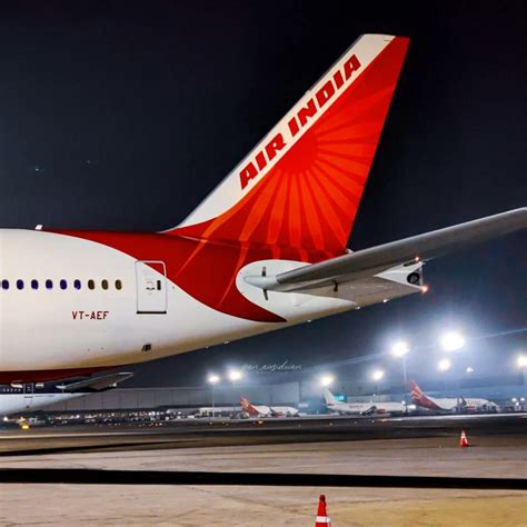 Air India Receives First Of Their Leased Boeing 777 200lrs Live From