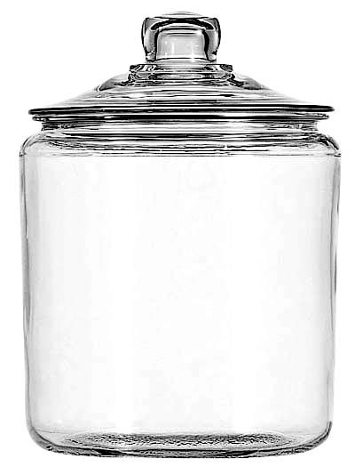 Heritage Hill® Jar W Glass Cover 2 Gal Anchor Hocking Foodserviceanchor Hocking Foodservice