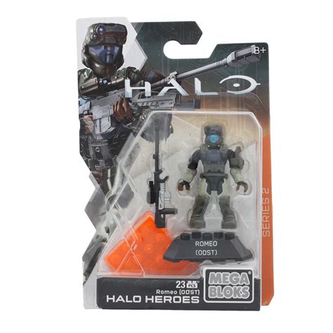 Mega Bloks Halo Heroes Romeo Odst Shop Action Figures And Dolls At H E B