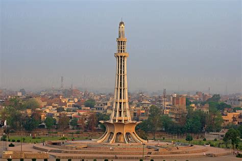 The Famous Landmark Of Lahore Minar E Pakistan Stocksy United