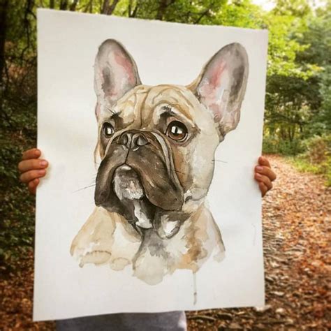 It is as simple as uploading a photo and providing any. Watercolor Dog Portrait - Custom Painting - Commission ...