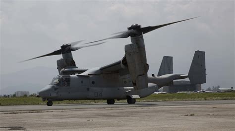 Mv 22 Osprey Joins Search Rescue Effort United States Marine Corps