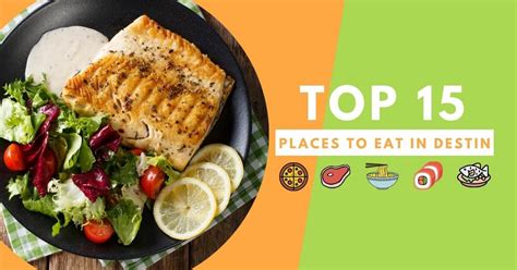 Top 15 Places To Eat In Destin