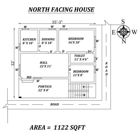 North Facing House Plans With Vastu 2023 Arch Articulate North
