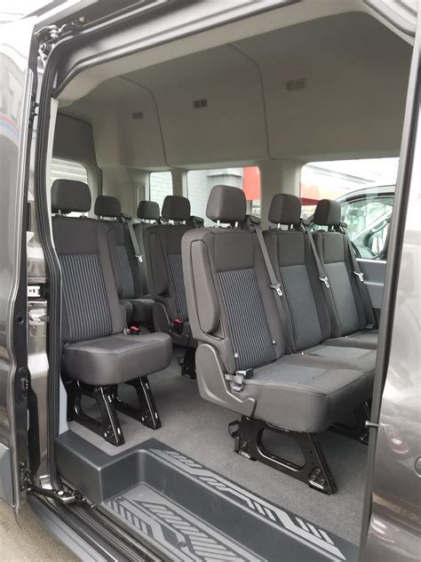 Free 38 Rental Seating Ford Transit 12 Passenger Van Interior