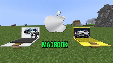 Как сделать Macbook в Minecraft без модов Youtube