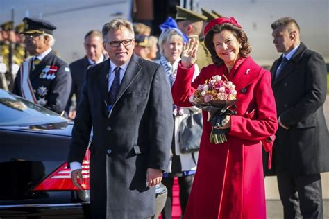 Swedish Royal Couple Arrives In Vilnius En Delfi