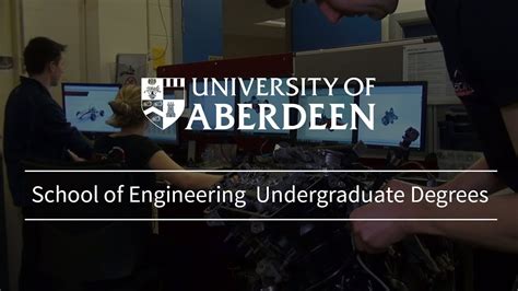 Aberdeen University Engineering Entry Requirements