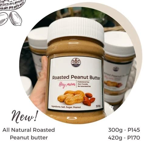 Hey Moms All Natural Roasted Peanut Butter Shopee Philippines