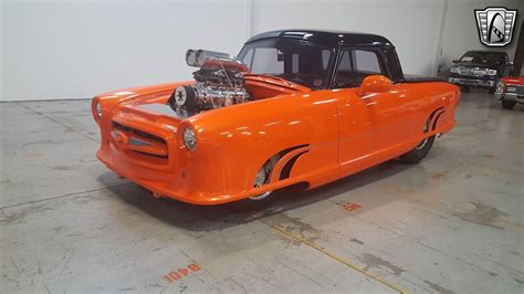 Orange 1953 Nash Rambler Coupe V8 Wsupercharger Automatic Available