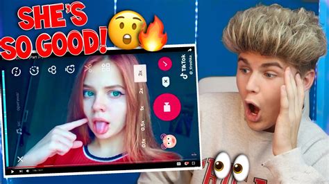 reacting to the best musical ly tiktok tutorials must watch insane transitions 2018 youtube
