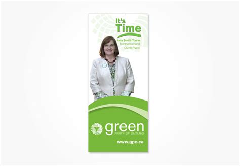 Green Party Of Ontario Election Flyer Anita Macklin