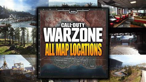 Call Of Duty Warzone All Map Locations Battle Royale Gameplay