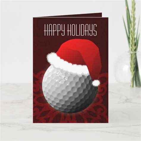 For A Golfer Christmas Cards