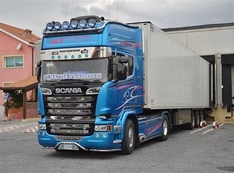 I Aanda Trasporti Scania Streamline V8 R730 Tl Blue Stream E Flickr