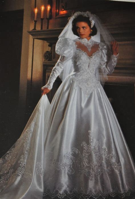 90s Wedding Dress 1980s Wedding Dress Wedding