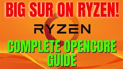 Guide Install Restore Bigsur With Opencore On Amd Ryzen Big Sur My Xxx Hot Girl