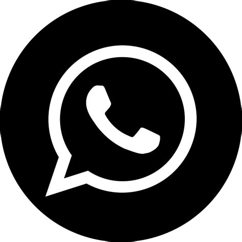 Whatsapp Circle Icon Free Download Transparent Png Creazilla