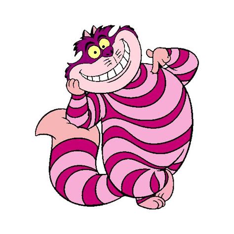 Cheshire Cat Clip Art Liked On Polyvore Featuring Alice In Wonderland
