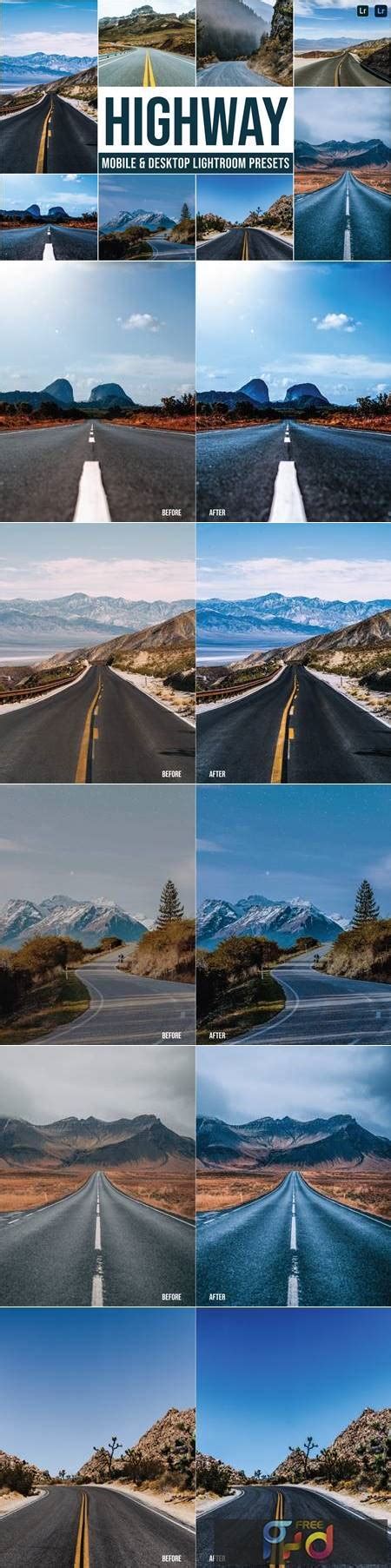 Highway Mobile And Desktop Lightroom Presets Graphicux