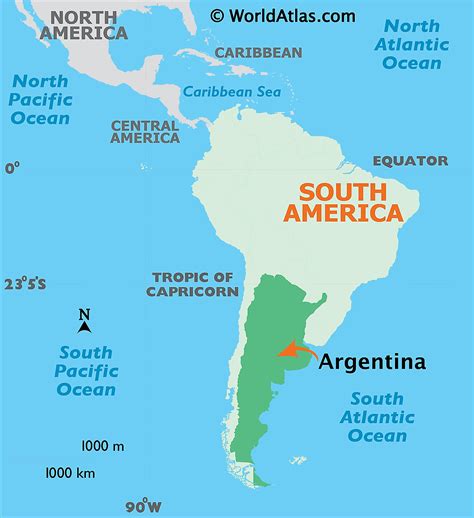 Mapas De Argentina Atlas Del Mundo