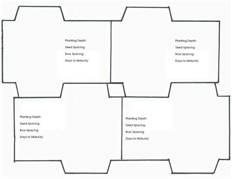 May 14, 2021 · 10 personalised envelopes with 3 forget me not hearts design on small brown or white envelopes (approx 62mmx100mm). Seed Packet Template - As For Me and My Homestead