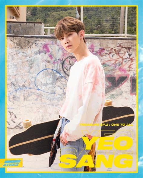 Ateez Treasure Ep One To All Concept Photo Yeosang Album Release Pm